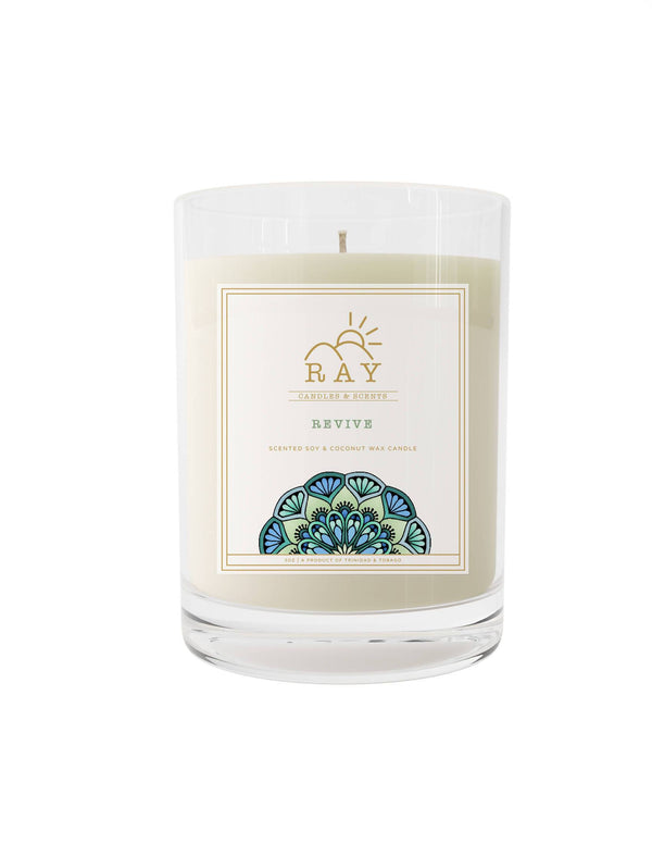 RAY Scented Candle - REVIVE - The Jardine Store
