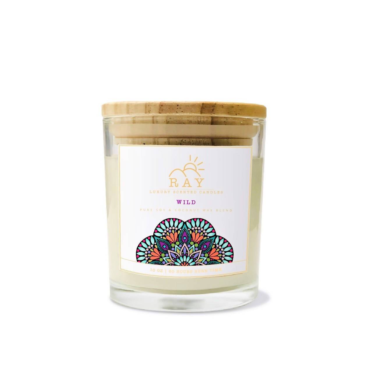 RAY Scented Candle - WILD - The Jardine Store