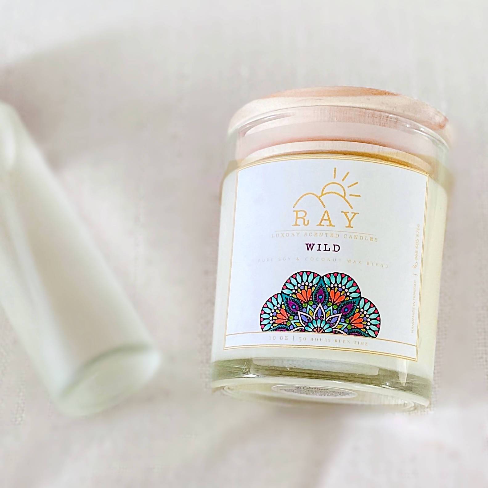 RAY Scented Candle - WILD - The Jardine Store