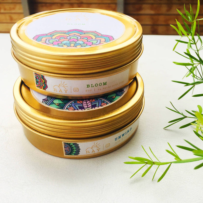 RAY Travel Candle Tins - The Jardine Store