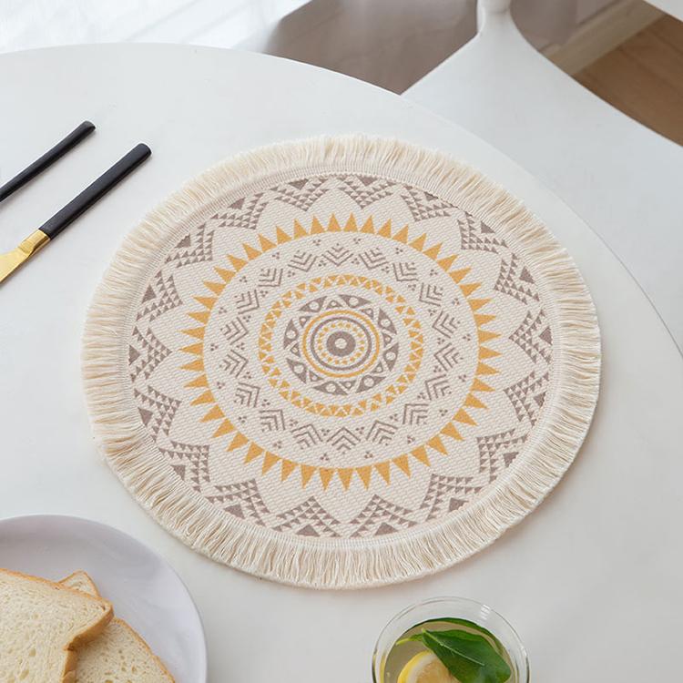 Tribal Dining Table Placemats (Set of 4 PCS) - The Jardine Store