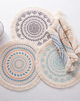 Tribal Dining Table Placemats (Set of 4 PCS) - The Jardine Store